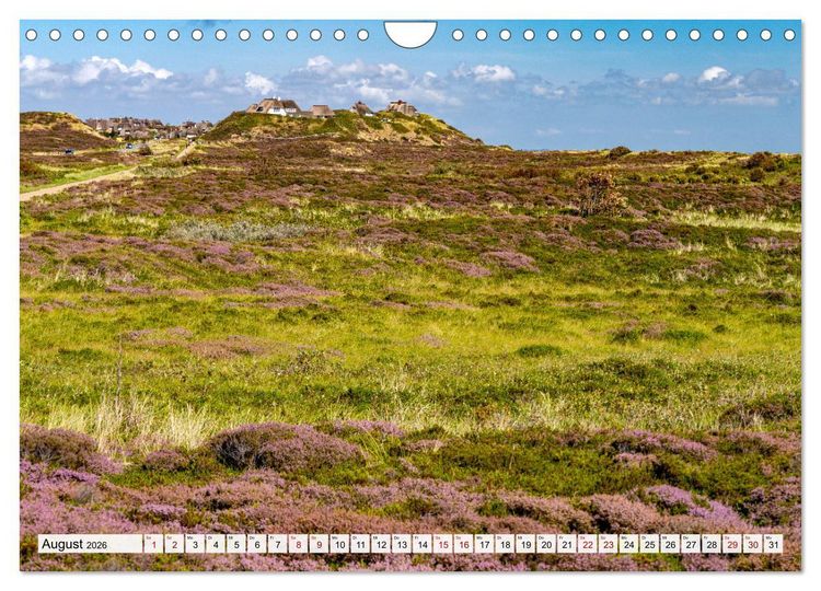 Produktbild: Deutschland - Insel Sylt (Wandkalender 2026 DIN A4 quer), CALVENDO Monatskalender