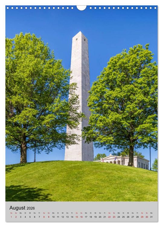 Produktbild: BOSTON Historie und urbane Idylle (Wandkalender 2026 DIN A3 hoch), CALVENDO Monatskalender
