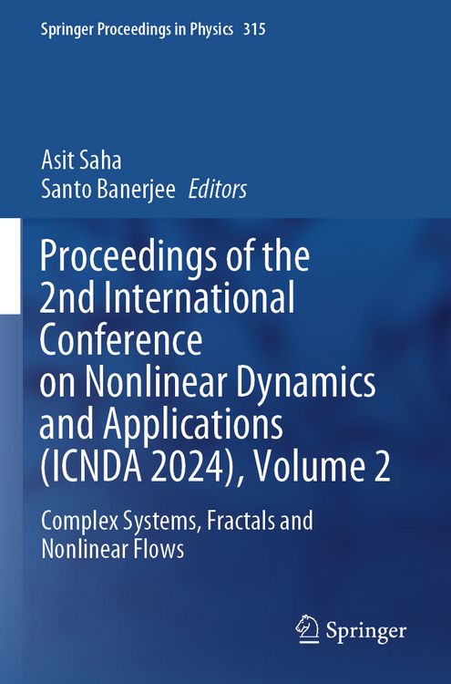 Produktbild: Proceedings of the 2nd International Conference on Nonlinear Dynamics and Applications (ICNDA 2024), Volume 2