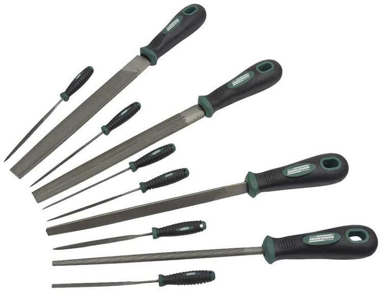 Produktbild: Br&uuml;der Mannesmann M61015 Feilensatz, 10-teilig | M61015 1St.