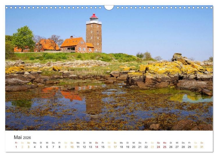 Produktbild: Bornholm Pur (Wandkalender 2026 DIN A3 quer), CALVENDO Monatskalender