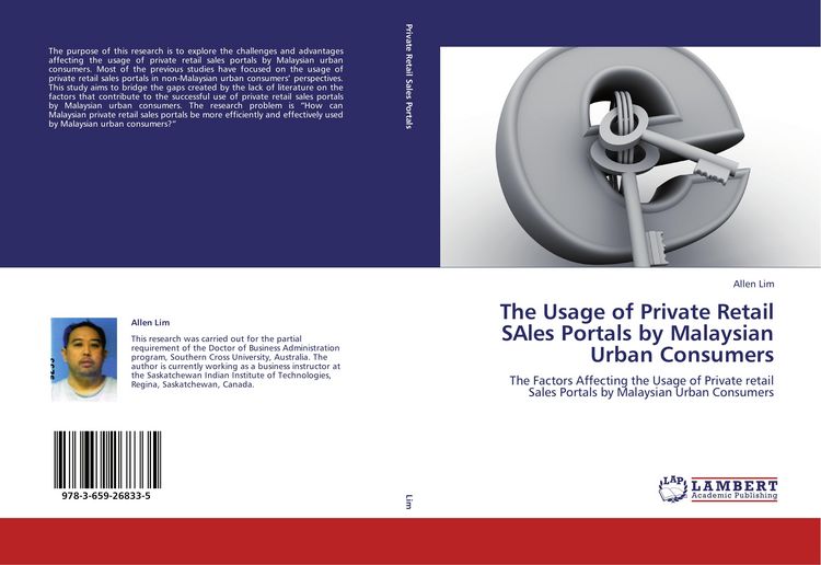Produktbild: The Usage of Private Retail SAles Portals by Malaysian Urban Consumers
