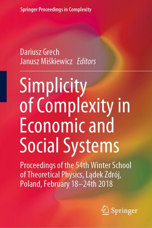 Produktbild: Simplicity of Complexity in Economic and Social Systems
