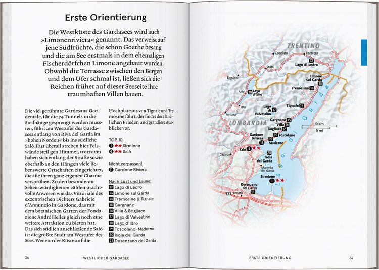 Produktbild: Baedeker SMART Reisef&uuml;hrer Gardasee