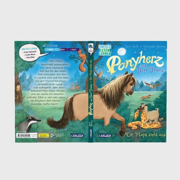 Produktbild: Ponyherz und Herr Franz: Ein Mops zieht aus