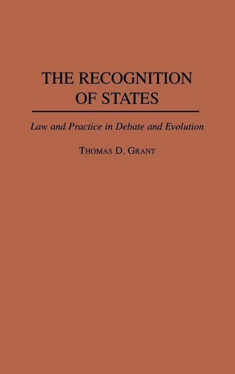 Produktbild: The Recognition of States