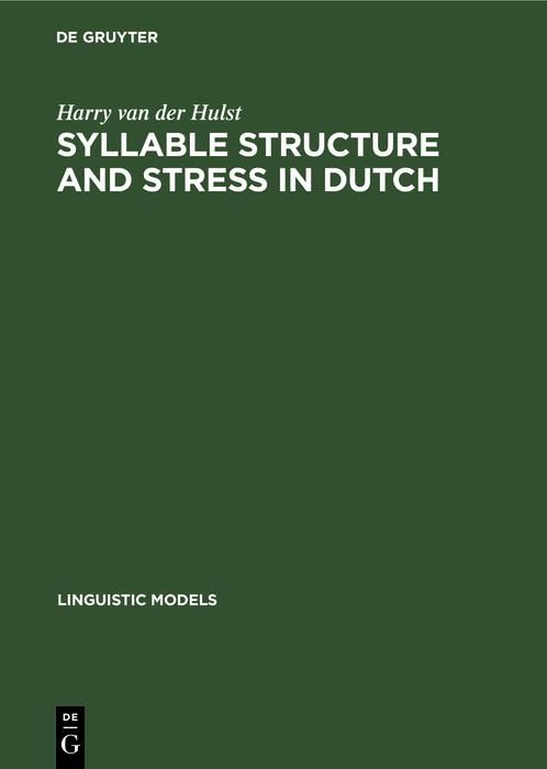 Produktbild: Syllable Structure and Stress in Dutch