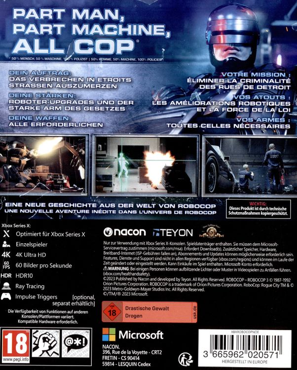 Produktbild: RoboCop - Rogue City