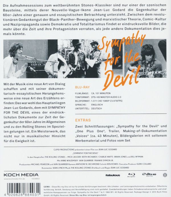 Produktbild: The Rolling Stones: Sympathy For The Devil