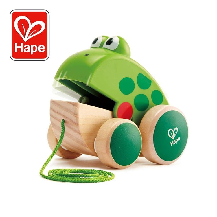 Bild vom Artikel Hape - Nachziehfrosch Fridolin vom Autor 