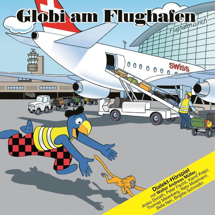 Produktbild: Globi am Flughafen