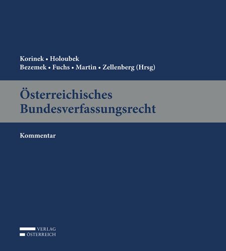 Produktbild: &Ouml;sterreichisches Bundesverfassungsrecht
