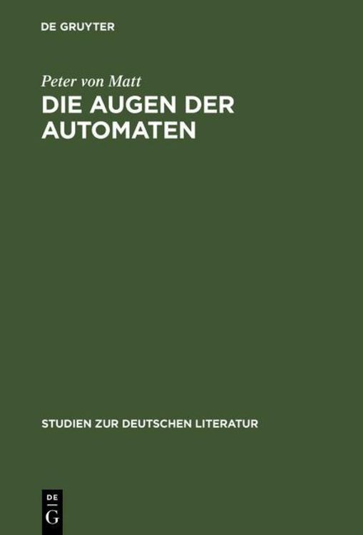 Produktbild: Die Augen der Automaten