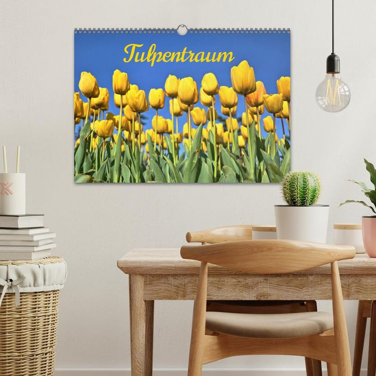 Produktbild: Tulpentraum (Wandkalender 2026 DIN A3 quer), CALVENDO Monatskalender
