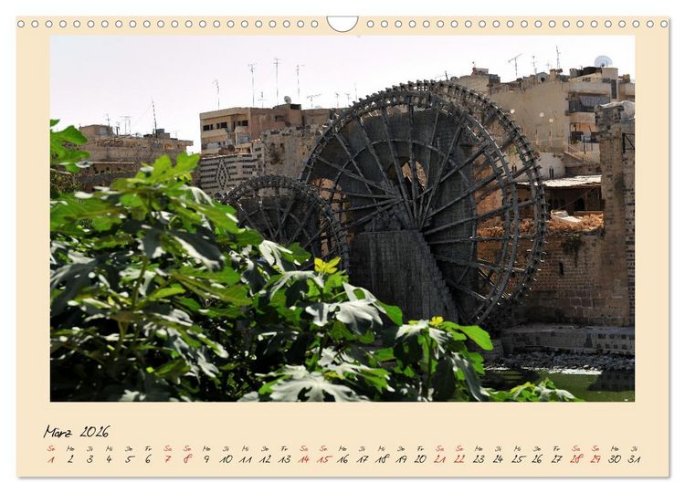 Produktbild: Syrien Erinnerungen Memories Dhikrayat (Wandkalender 2026 DIN A3 quer), CALVENDO Monatskalender
