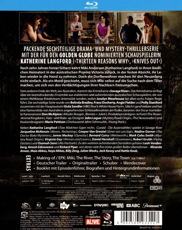 Produktbild: Savage River - Die komplette Thriller-Serie in 6 Teilen (Fernsehjuwelen)