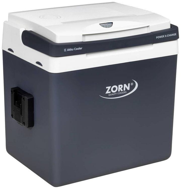 Produktbild: ZORN Z 26 DC PX 12/24V Akku-K&uuml;hlbox Thermoelektrisch 12 V, 18 V, 24 V Grau 25 l K&uuml;hlfunktion: Delta T: bis zu 17&deg;C unter Umgebungstemperatur