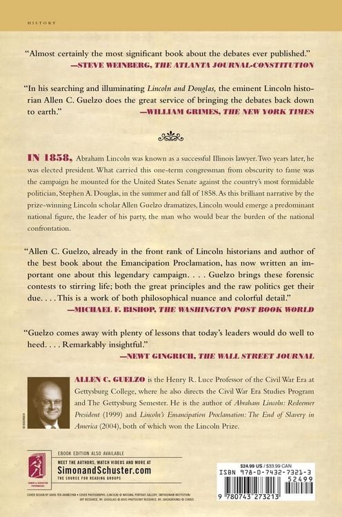 Produktbild: Lincoln and Douglas