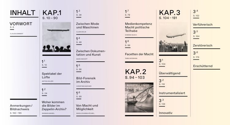 Produktbild: Zeppelin. Bild und Macht / Power and Image