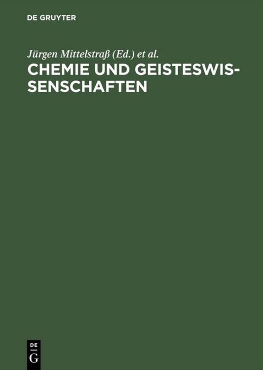 Produktbild: Chemie und Geisteswissenschaften