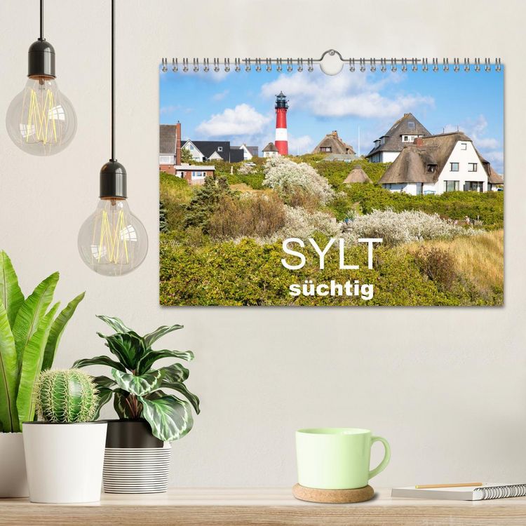 Produktbild: Sylt s&uuml;chtig (Wandkalender 2026 DIN A4 quer), CALVENDO Monatskalender