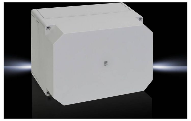 Produktbild: Rittal PK 9522.000 Installations-Geh&auml;use 254 x 180 x 165 Polycarbonat Lichtgrau (RAL 7035) 1 St.