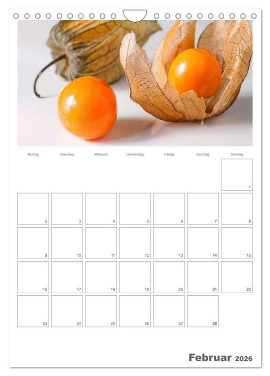 Produktbild: Kulinarische Kompositionen - Terminplaner (Wandkalender 2026 DIN A4 hoch), CALVENDO Monatskalender