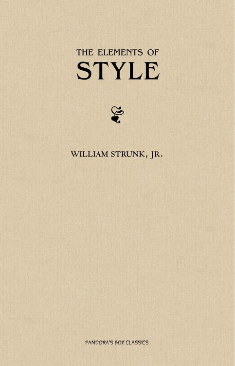 Produktbild: Elements of Style, Fourth Edition
