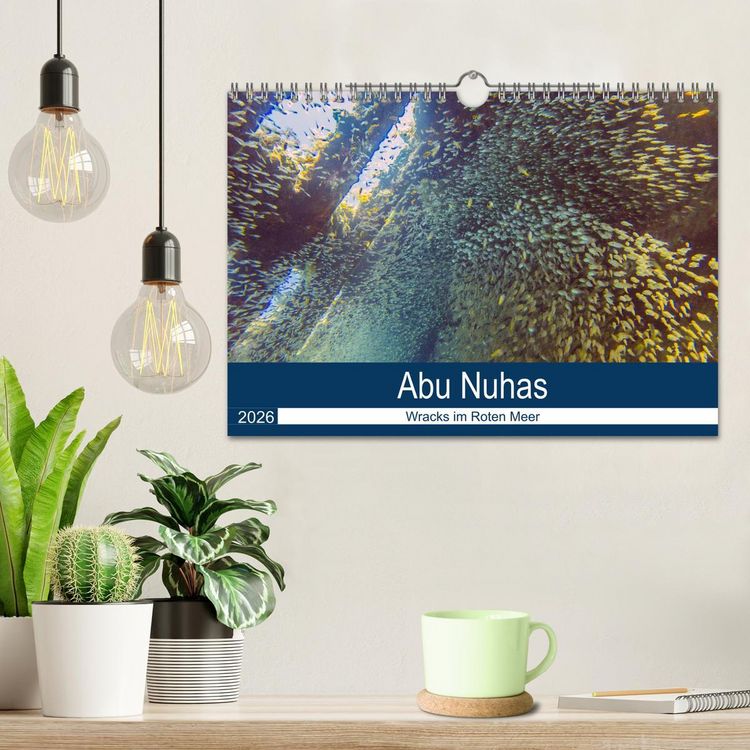 Produktbild: Abu Nuhas - Wracks im Roten Meer (Wandkalender 2026 DIN A4 quer), CALVENDO Monatskalender
