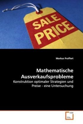 Produktbild: Proffert, M: Mathematische Ausverkaufsprobleme