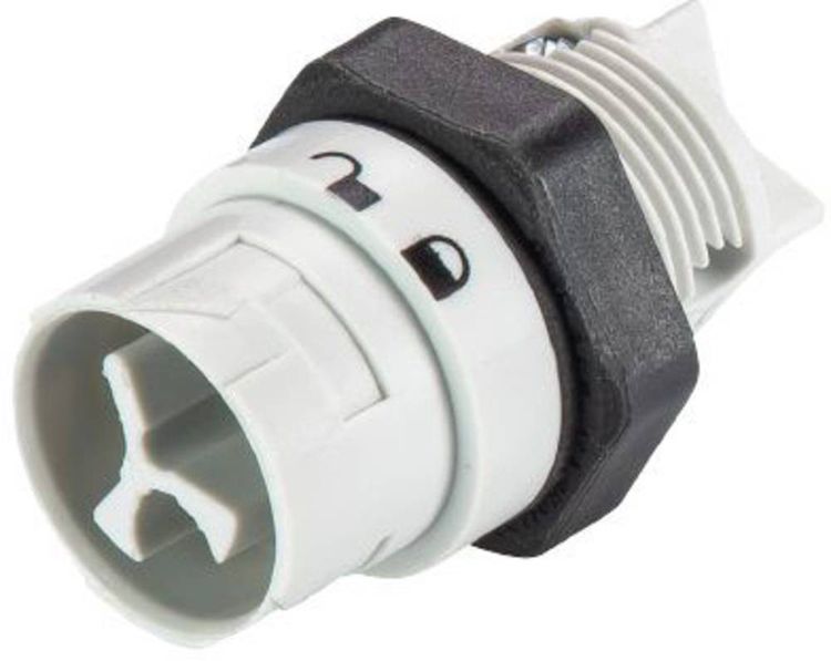 Produktbild: Wieland 46.032.5054.0 Rundstecker Stecker, Einbau Serie (Rundsteckverbinder): RST&reg; MINI Gesamtpolzahl: 2 1 St.