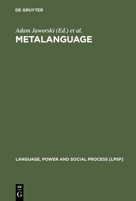 Produktbild: Metalanguage
