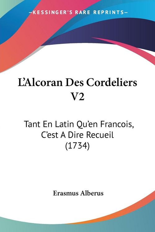 Produktbild: L'Alcoran Des Cordeliers V2