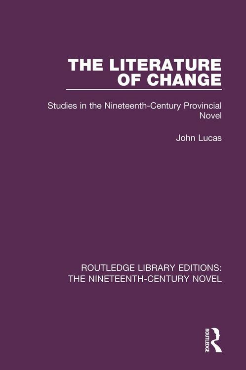 Produktbild: The Literature of Change