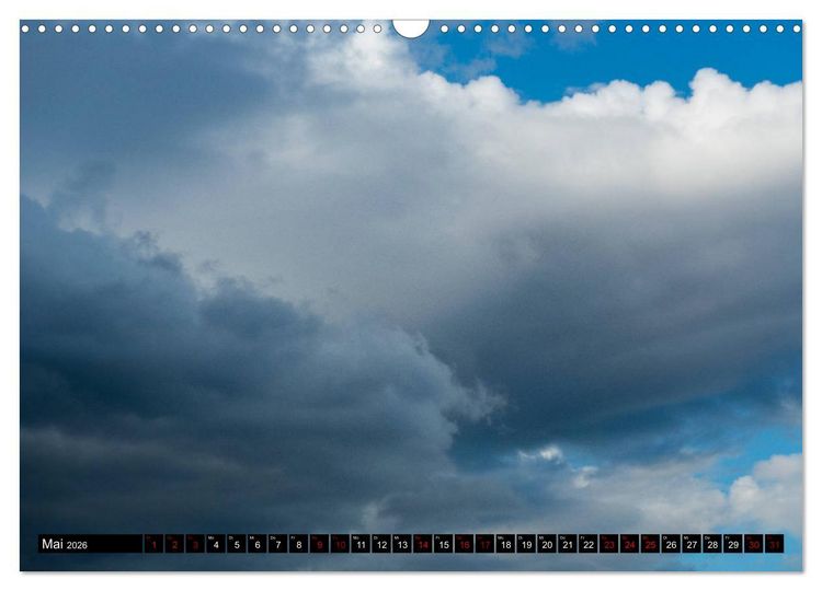 Produktbild: Faszination Wolken (Wandkalender 2026 DIN A3 quer), CALVENDO Monatskalender