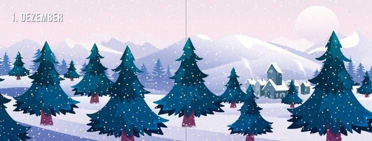Produktbild: Find me between Christmas trees