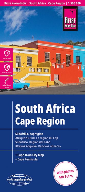 Produktbild: Reise Know-How Landkarte S&uuml;dafrika Kapregion | South Africa, Cape Region (1:500.000)