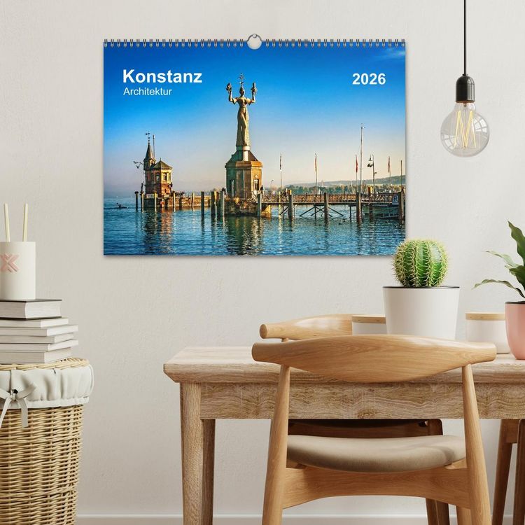 Produktbild: Konstanz Architektur (Wandkalender 2026 DIN A3 quer), CALVENDO Monatskalender