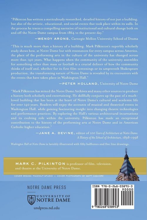 Produktbild: Washington Hall at Notre Dame