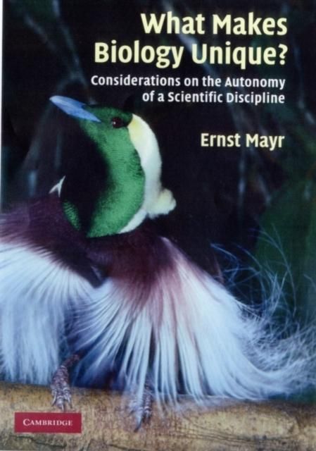 Produktbild: What Makes Biology Unique?