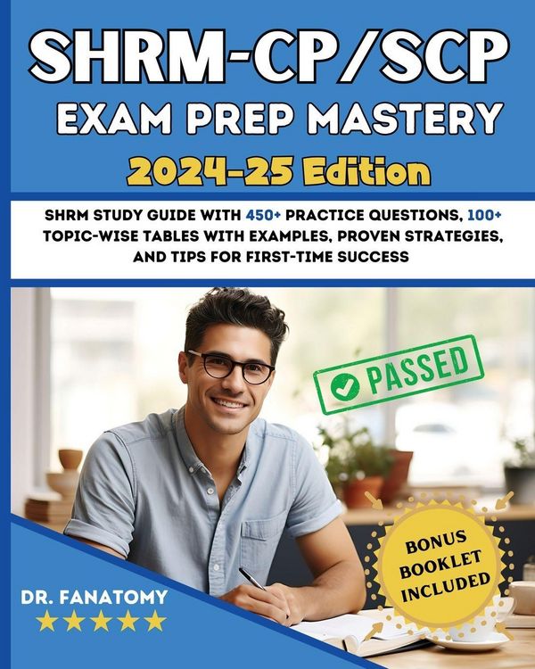 Produktbild: SHRM - CP/SCP Exam Prep Mastery