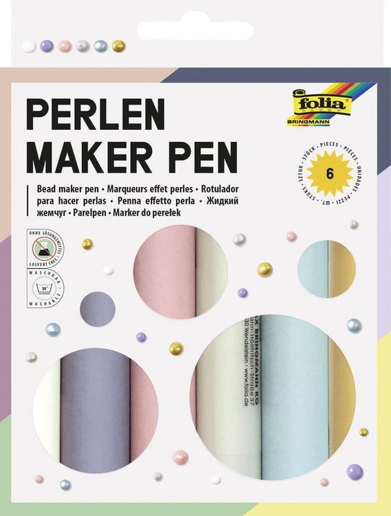 Produktbild: FOLIA&reg; Perlenstifte Set