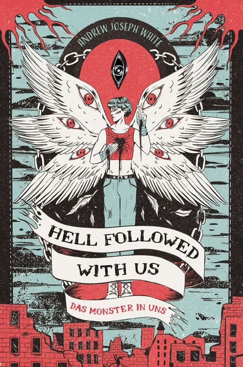 Produktbild: Hell Followed with us - Das Monster in uns: Eine d&uuml;stere postapokalyptische Fantasy - Auf Goodreads gefeiert! Erstauflage mit gestaltetem Farbschnitt