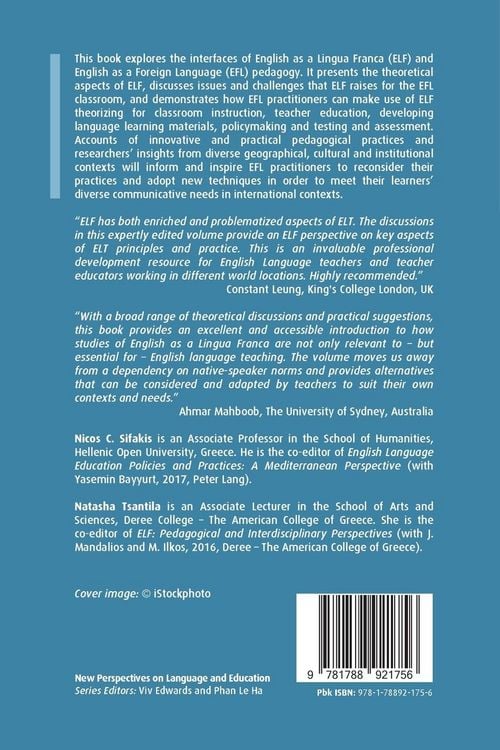Produktbild: English as a Lingua Franca for EFL Contexts