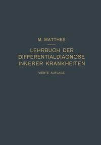 Produktbild: Lehrbuch der Differentialdiagnose innerer Krankheiten