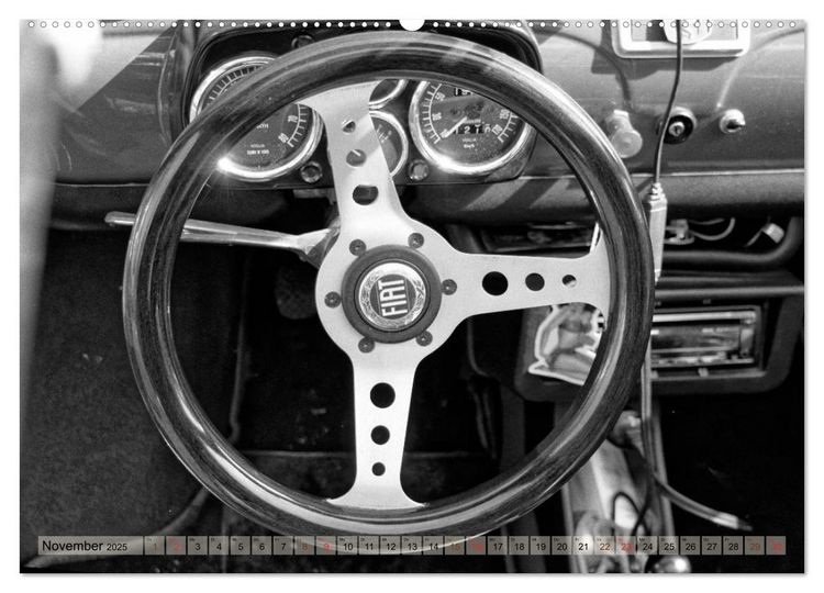Produktbild: il Cinquecento - Details im Fokus - im Look eines legend&auml;ren Analogfilms (hochwertiger Premium Wandkalender 2025 DIN A2 quer), Kunstdruck in Hochglanz