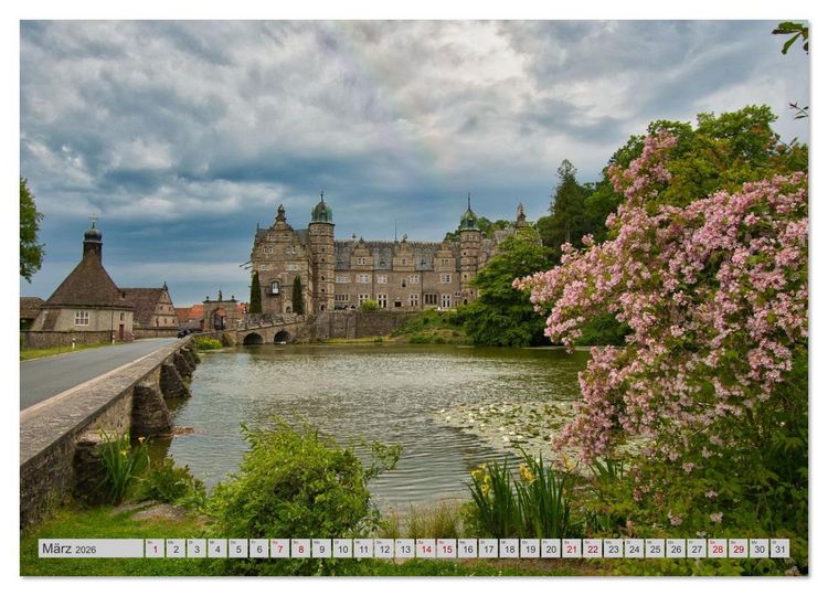 Produktbild: Streifzug durch das Weserbergland (hochwertiger Premium Wandkalender 2026 DIN A2 quer), Kunstdruck in Hochglanz