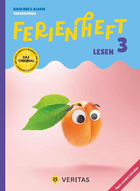 Produktbild: Ferienheft Lesen 3. Klasse Volksschule. Lehrplan 2023