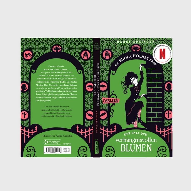 Produktbild: Enola Holmes: Der Fall der verhängnisvollen Blumen