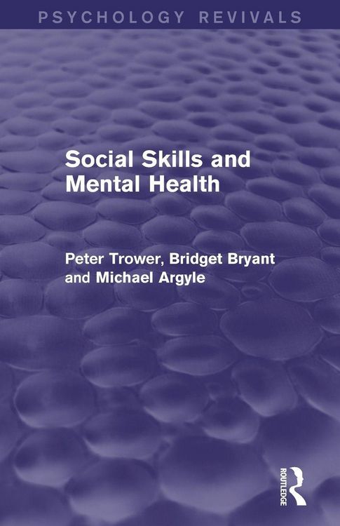 Produktbild: Social Skills and Mental Health
